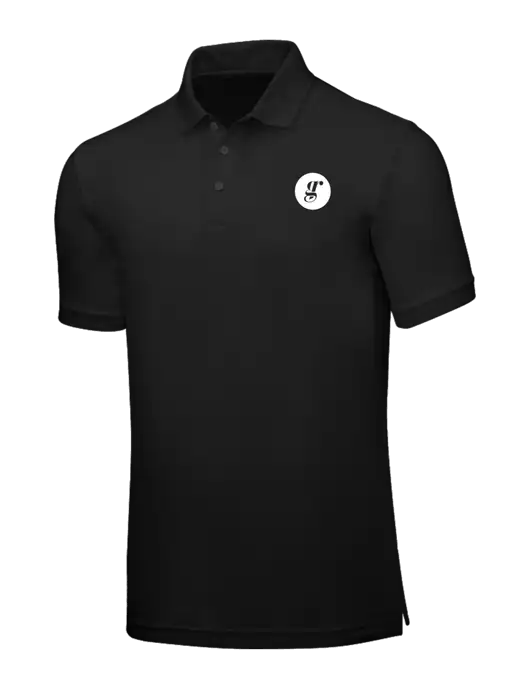 Black Core Classic Pique w/Grounding Roots Logo