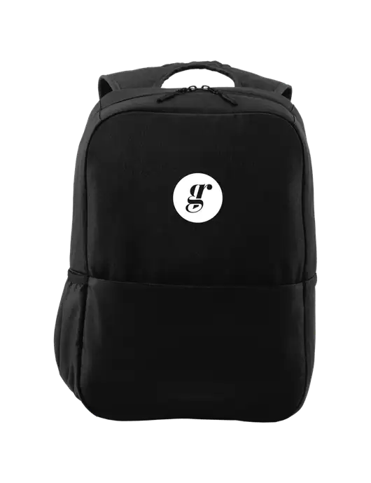 Access Square Laptop Black Backpack w/Grounding Roots Logo