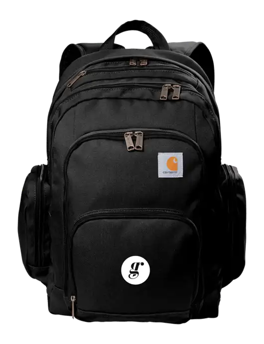 Carhartt Black Foundry Series Pro Backpack w/Grounding Roots Logo