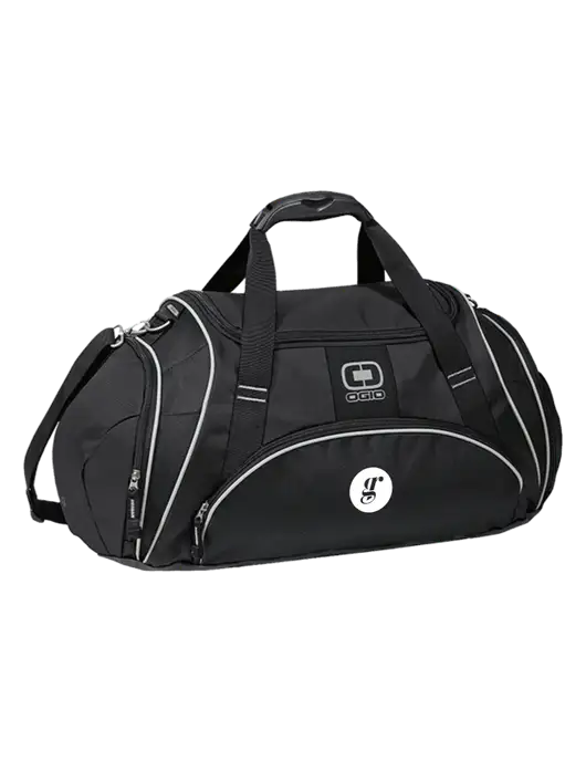 OGIO Black Crunch Duffel
 w/Grounding Roots Logo