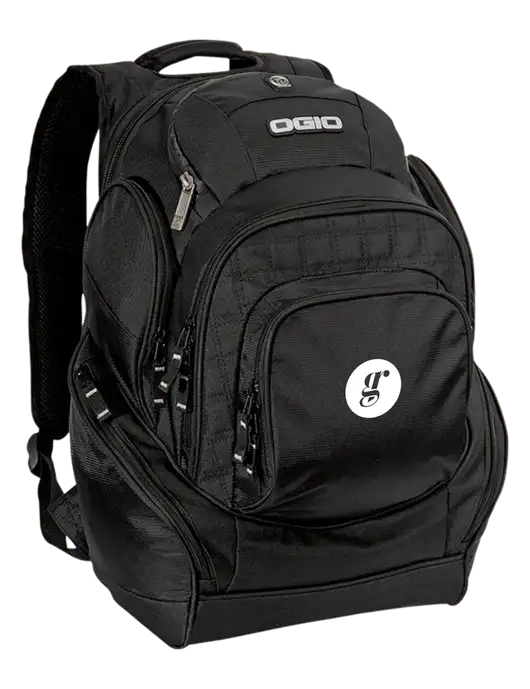 OGIO Black Mastermind Pack w/Grounding Roots Logo