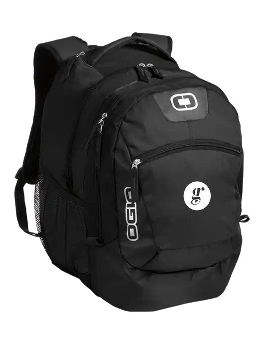 OGIO Black Rogue Pack
 w/Grounding Roots Logo