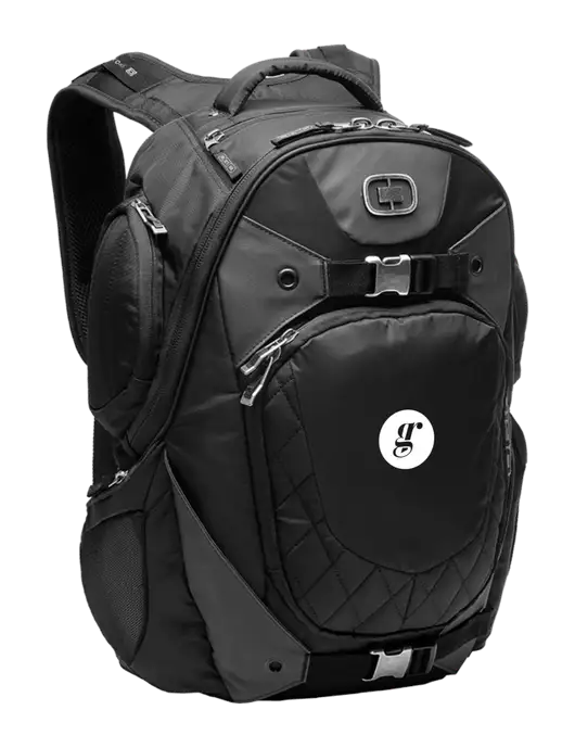 OGIO Black Squadron Pack w/Grounding Roots Logo