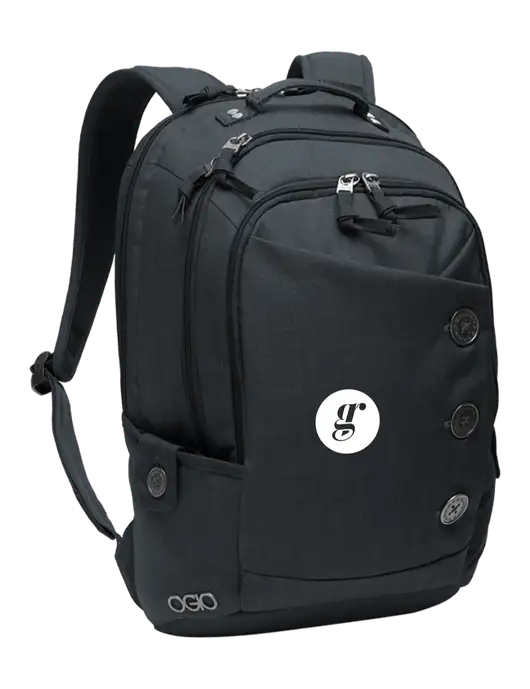 OGIO Storm Grey Ladies Melrose Pack w/Grounding Roots Logo