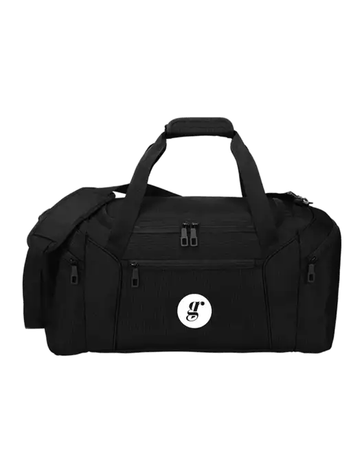 Slim & Lite Black Duffel    w/Grounding Roots Logo
